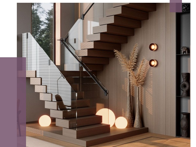 Изготовление и монтаж лестниц в Губкине от 86343 руб. | ПРОЛЁТ-Гбк