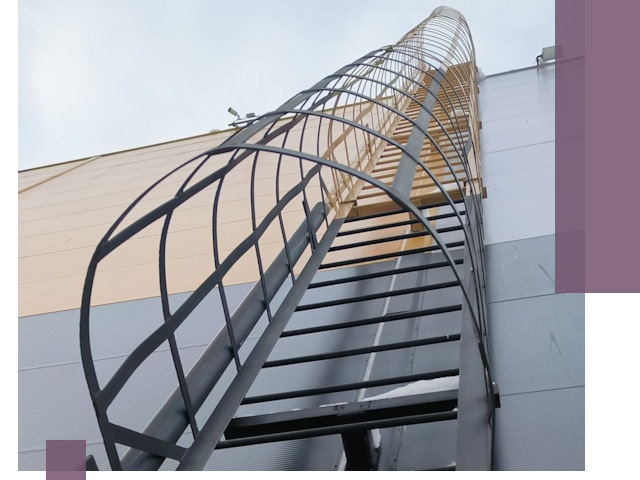 Изготовление и монтаж пожарных лестниц в Губкине профессионально