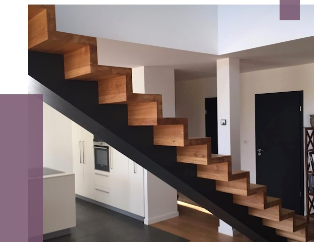 Изготовление деревянных лестниц в Губкине от 86343 руб. | ПРОЛЁТ-Гбк