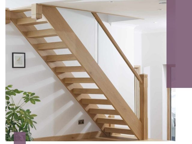 Изготовление деревянных лестниц под ключ в Губкине для дома