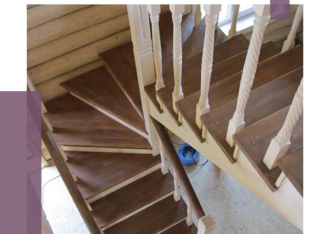 Реставрация деревянных лестниц в Губкине от 4266 руб.