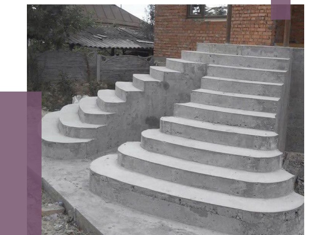 Монтаж бетонных лестниц в Губкине от 4266 руб. 