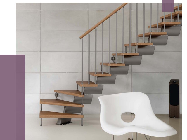 Монтаж модульных лестниц в Губкине от 6298 руб. 