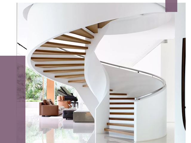 Винтовые лестницы в Губкине под ключ от 48251 руб. | ПРОЛЁТ-Гбк