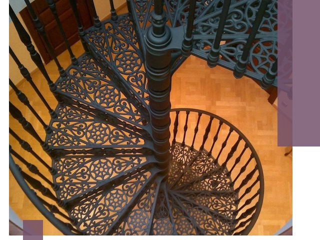 Винтовые лестницы под ключ в Губкине: производство и монтаж