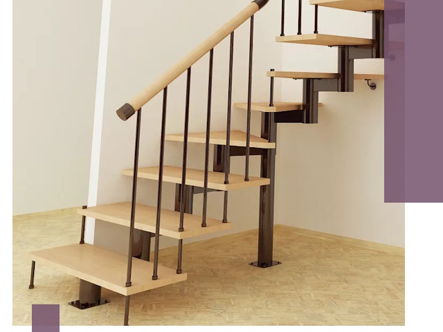 Монтаж лестниц на больцах в Губкине — быстро и надежно