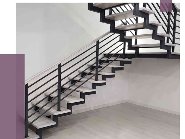 Лестницы на металлокаркасе под ключ в Губкине от 12698 руб. | ПРОЛЁТ-Гбк