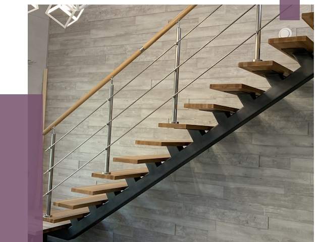 Изготовление лестниц на монокосоуре в Губкине от 75677 руб. 