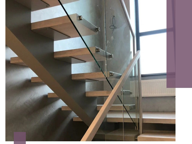 Изготовление лестниц на монокосоуре в Губкине с монтажом и гарантией