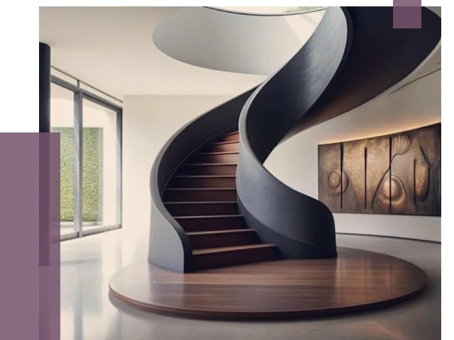 Элитные лестницы под заказ в Губкине от 187923 руб. — ПРОЛЁТ-Гбк