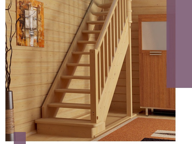 Лестницы эконом класса под ключ в Губкине — недорого и быстро