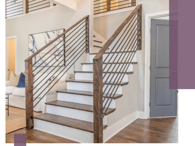 Лестницы для коттеджа под ключ в Губкине — изготовление и монтаж