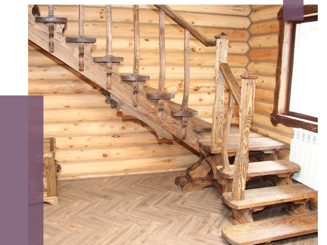 Лестницы в баню в Губкине от 18995 руб. — изготовление | ПРОЛЁТ-Гбк