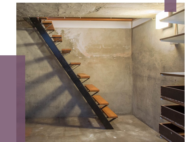 Лестницы в подвал в Губкине от 13053 руб. — монтаж | ПРОЛЁТ-Гбк