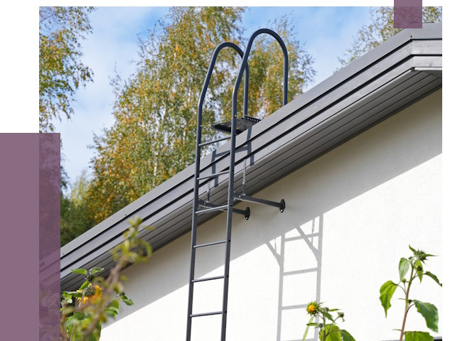 Лестницы на крышу в Губкине от 18995 руб. — монтаж и монтаж ПРОЛЁТ-Гбк