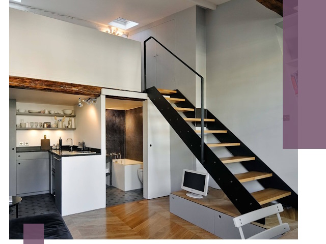 Лестницы на антресоль под ключ в Губкине — изготовление и монтаж