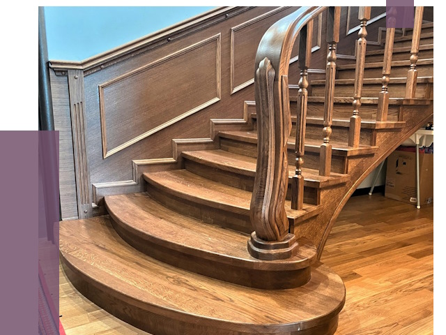 Дубовые лестницы под ключ в Губкине от 175226 руб. — ПРОЛЁТ-Гбк