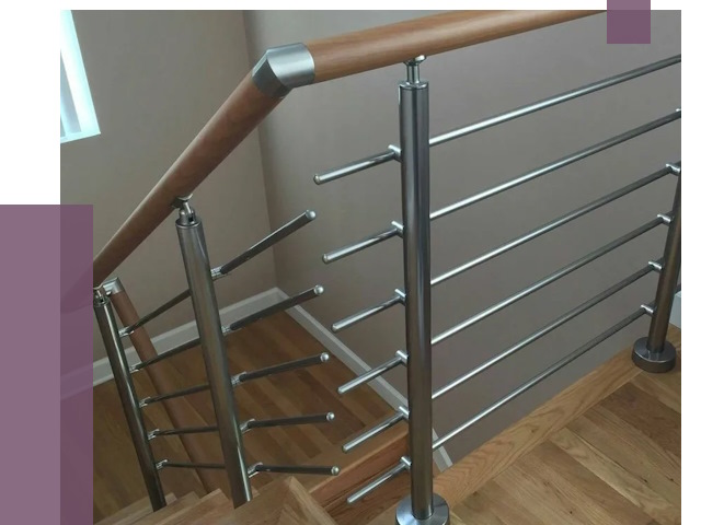 Изготовление перил в Губкине от 4571 руб. — перила на заказ | ПРОЛЁТ-Гбк