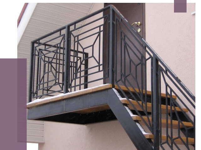 Металлические перила в Губкине от 4266 руб.  | ПРОЛЁТ-Гбк