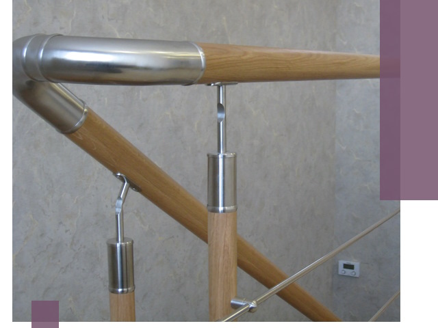 Комбинированные перила на заказ в Губкине — монтаж и производство