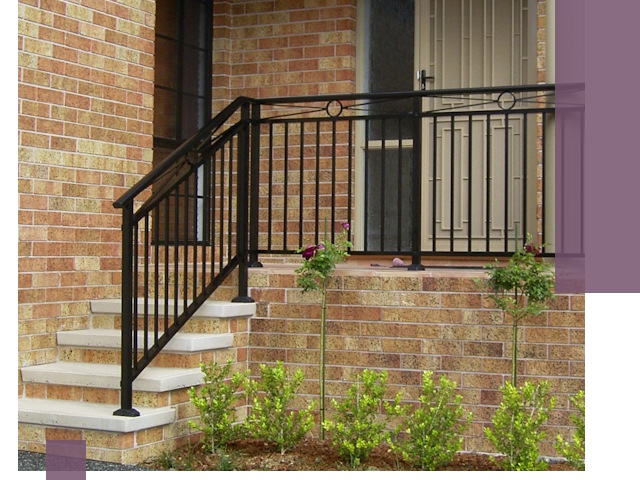 Уличные перила из металла под ключ в Губкине