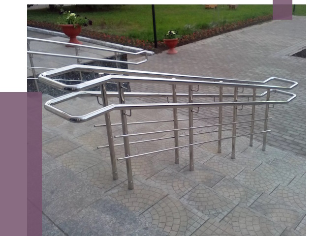 Перила для инвалидов в Губкине от 7537 руб. под ключ | ПРОЛЁТ-Гбк