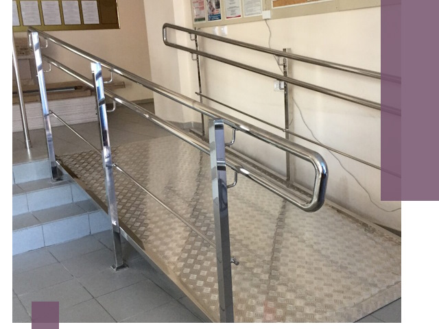 Перила для инвалидов в Губкине — надежные поручни и ограждения