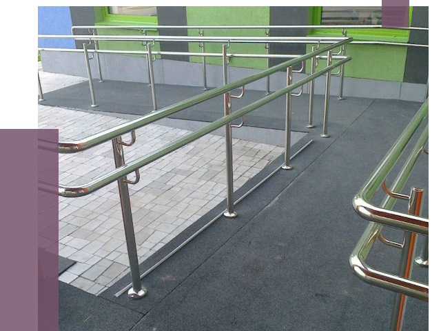 Ограждения пандусов в Губкине от 4317 руб. монтаж | ПРОЛЁТ-Гбк