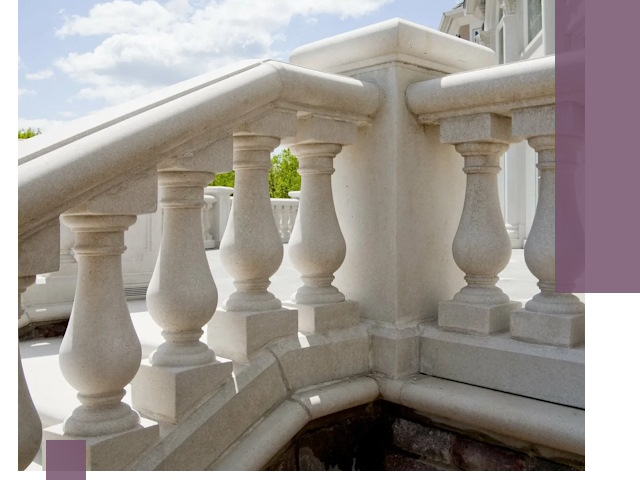 Балюстрады из металла и камня под ключ в Губкине