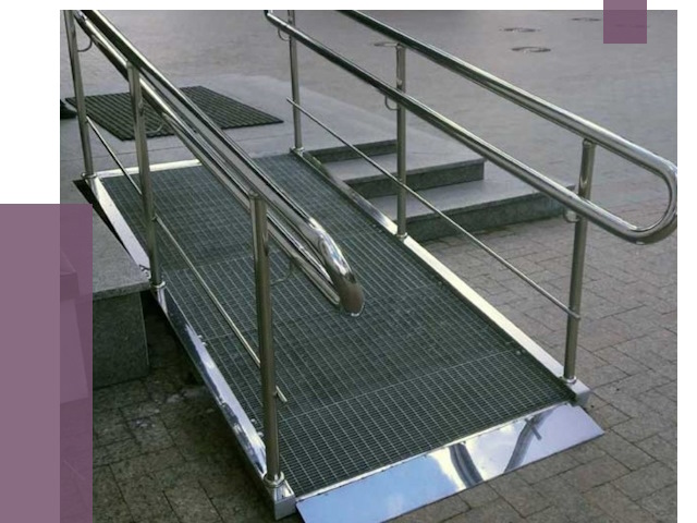 Монтаж пандусов для инвалидов в Губкине от 8553 руб. под ключ | ПРОЛЁТ-Гбк