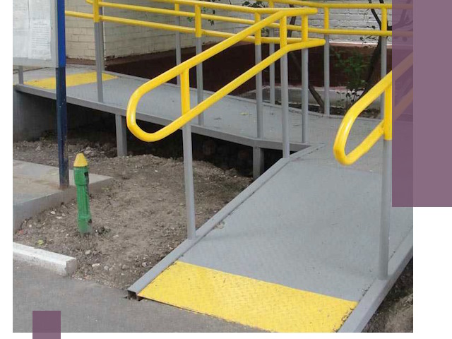 Монтаж пандусов для инвалидов в Губкине — быстро и качественно