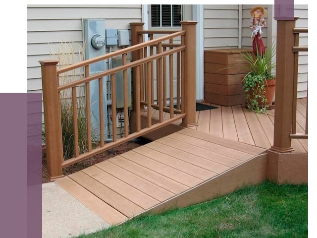 Пандус на крыльцо в Губкине под ключ от 7720 руб.