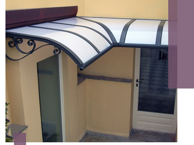 Монтаж козырьков любой сложности в Губкине под ключ