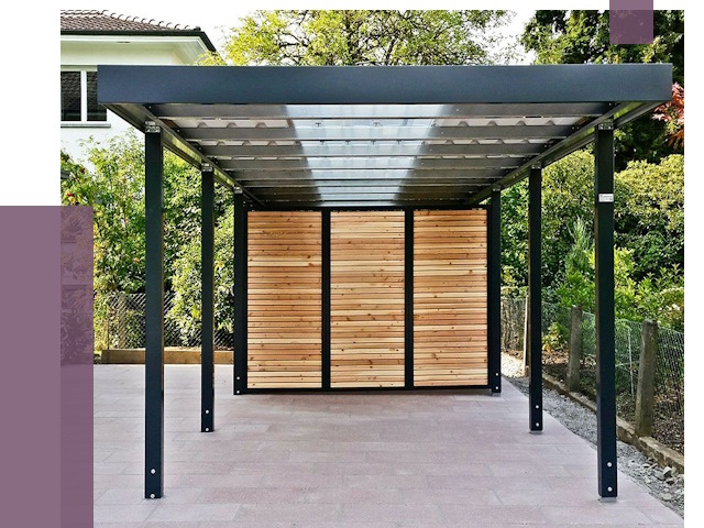 Отдельно стоящие навесы во дворе в Губкине от 79740 руб. | ПРОЛЁТ-Гбк