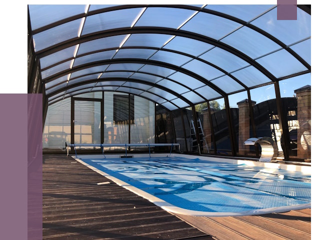 Навесы для бассейна в Губкине от 16659 руб. под ключ | ПРОЛЁТ-Гбк