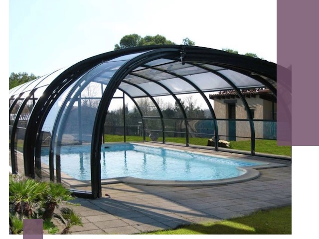 Навесы для бассейна в Губкине: изготовление и монтаж под ключ