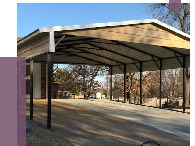 Двускатные навесы в Губкине от 7974 руб. | ПРОЛЁТ-Гбк