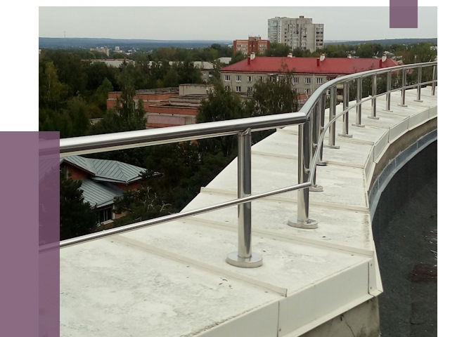 Парапеты и ограждения кровли в Губкине от 4927 руб. 