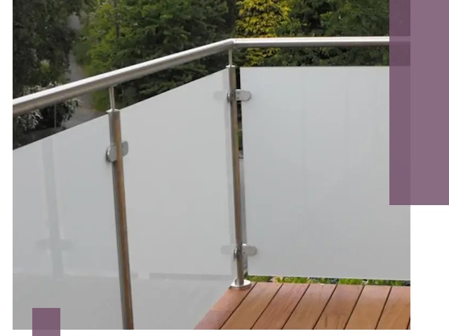 Алюминиевые парапеты для балконов и террас в Губкине