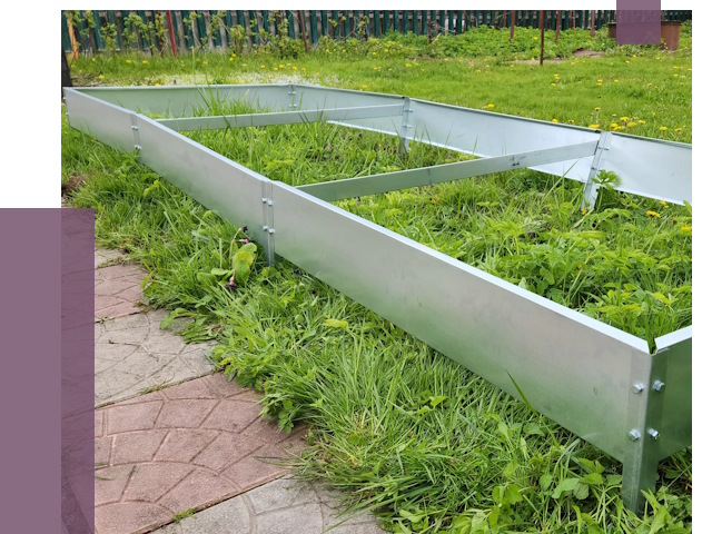 Металлические бордюры для грядок в Губкине от 1778 руб. 