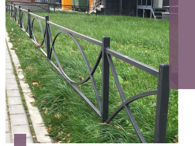 Газонные ограждения из металла в Губкине — монтаж и продажа