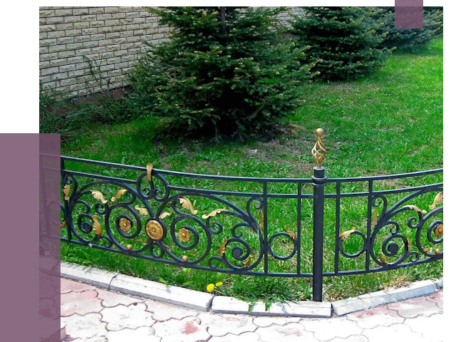 Кованые газонные ограждения в Губкине от 7568 руб. — ПРОЛЁТ-Гбк