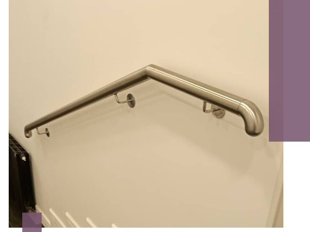 Изготовление пристенных поручней в Губкине под ключ за сроки