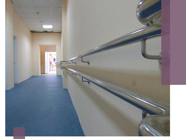 Поручни для инвалидов в Губкине: изготовление и монтаж