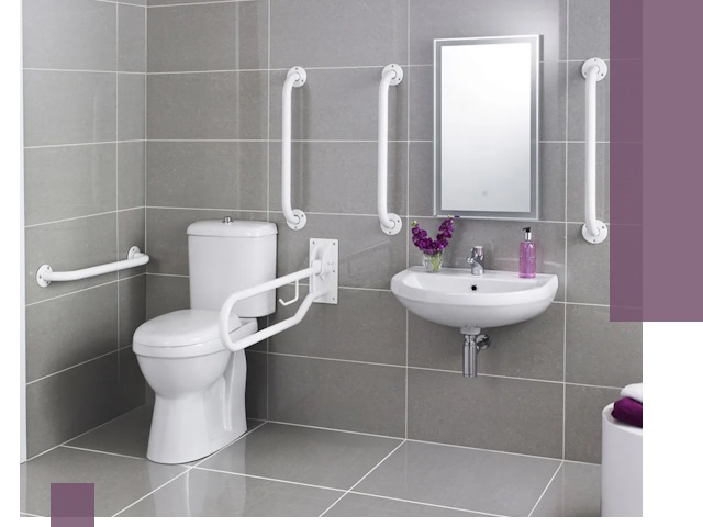 Поручни для санузлов в Губкине: установка, ремонт и монтаж