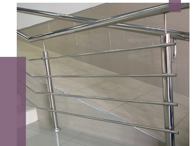 Изготовление поручней из нержавеющей стали в Губкине